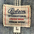 ボブソン BOBSON デニムカバーオール メンズ JPN:L
