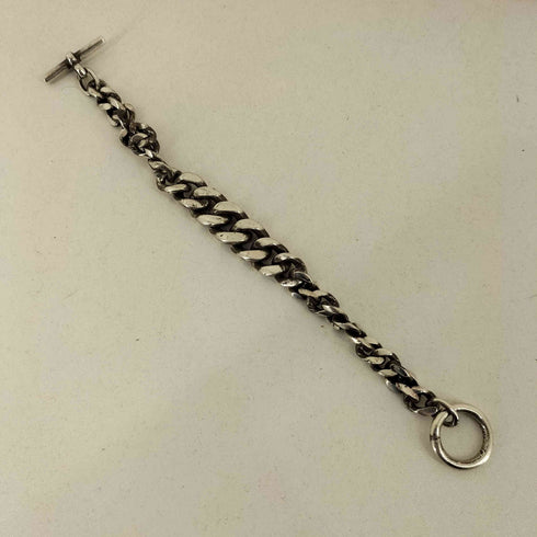 LAVER MIX CURB CHAIN T BAR BR メンズ