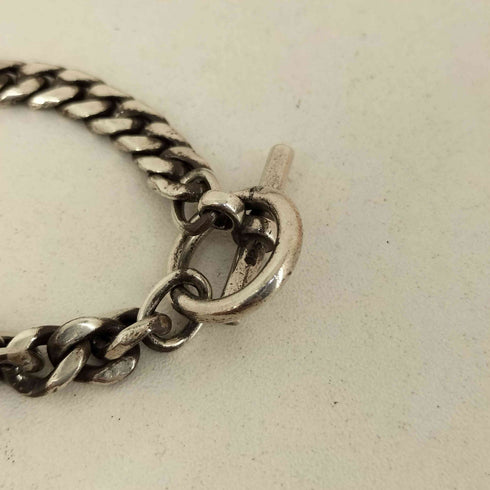 LAVER MIX CURB CHAIN T BAR BR メンズ