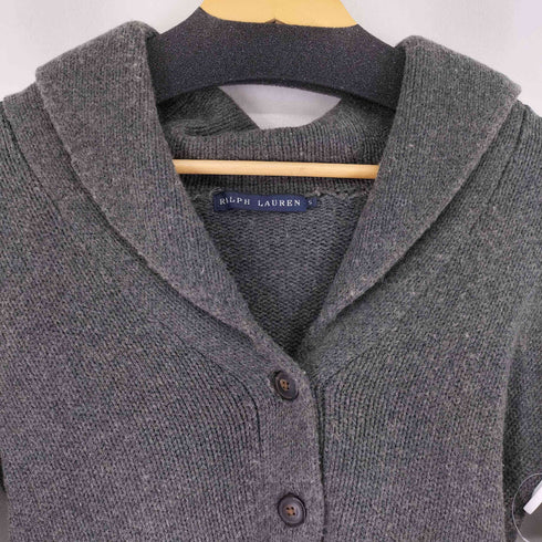 ラルフローレン RALPH LAUREN コットンカシミヤショールカラーカーディガン レディース import:S