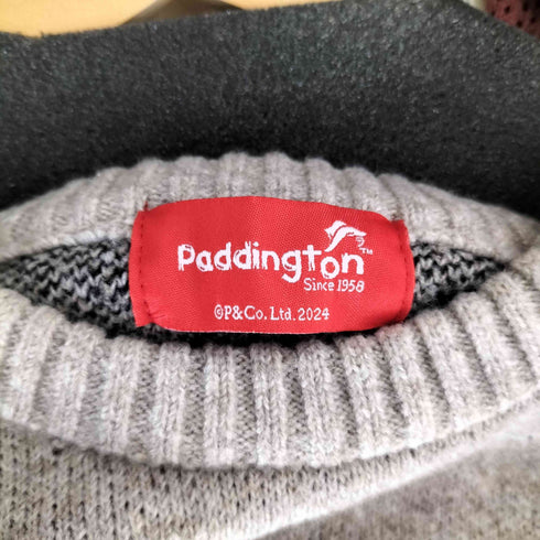 サマンサモスモス samansa Mos2 × Paddington ジャカードニット レディース FREE
