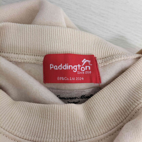 サマンサモスモス samansa Mos2 × Paddington プリントスウェット レディース FREE