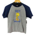 S/S キャラクタープリントラグランクルーネックTシャツ レディース import:M