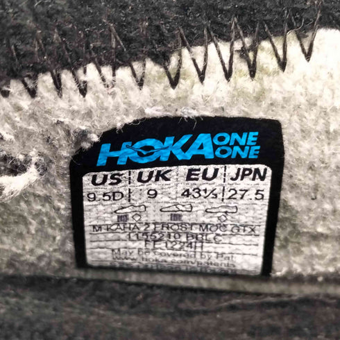 ホカオネオネ HOKA ONE ONE KAHA 2 FROST MOC GTX メンズ JPN:27.5