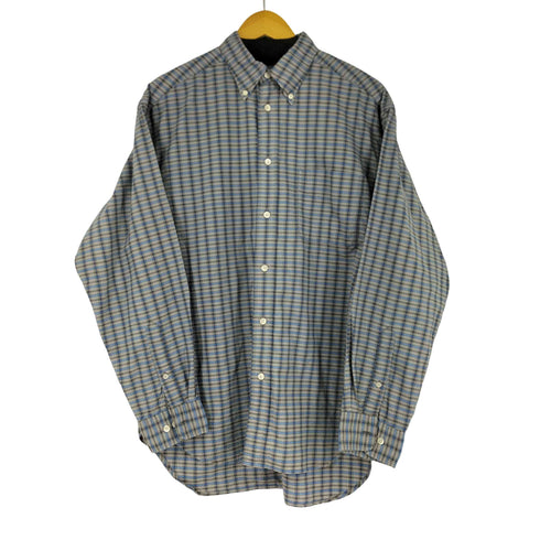 バナナリパブリック BANANA REPUBLIC 00S L/S BD チェックシャツ メンズ JPN:M