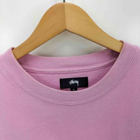 ステューシー Stussy 22SS Stock Logo SS Crew ストックロゴ 刺繍 Tシャツ メンズ import:L