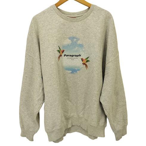 パラグラフ PARAGRAPH BIG ISSUE COLLECTION SWEAT メンズ
