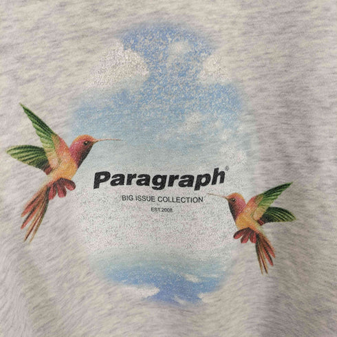 パラグラフ PARAGRAPH BIG ISSUE COLLECTION SWEAT メンズ