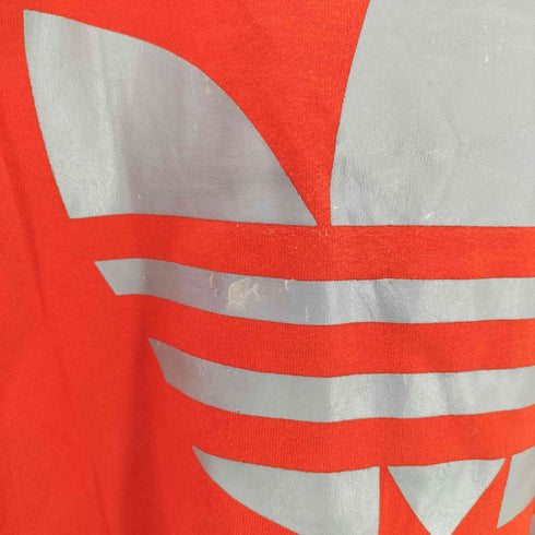 アディダスオリジナルス adidas Originals 00s 黒タグ 両面トレフォイルロゴ ラバープリント クルーネック Tシャツ メンズ JPN:L