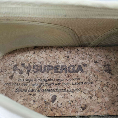 スペルガ SUPERGA 2750 Organic Canvas Natural Dye メンズ 28.63