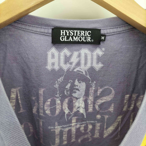 ヒステリックグラマー HYSTERIC GLAMOUR WORLD TOUR 88 ロックバンド アーティスト イナズマ S/S クルーネック Tシャツ メンズ JPN:M