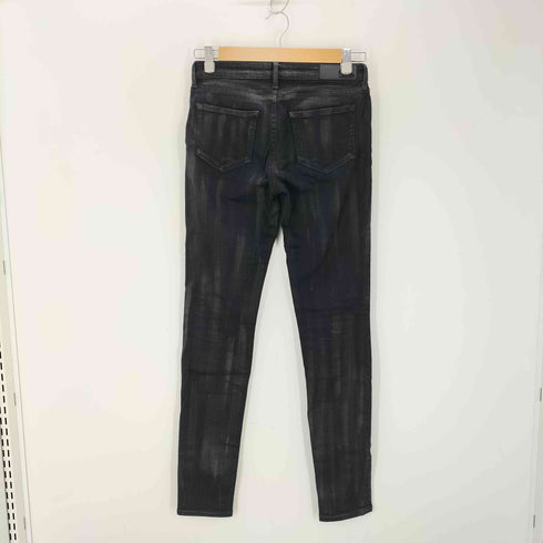 カールラガーフェルド Karl Lagerfeld ダメージ加工スキニーデニムパンツ レディース 25