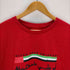 国旗プリントクルーネックTシャツ メンズ XXL