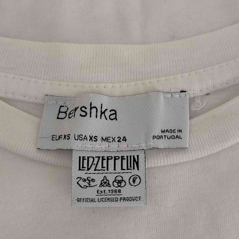 ベルシュカ BERSHKA バンドTシャツ メンズ import:XS