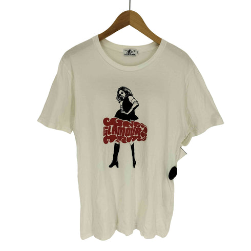 ヒステリックグラマー HYSTERIC GLAMOUR VIXEN GIRL 両面プリント S/S クルーネック Tシャツ メンズ JPN:M