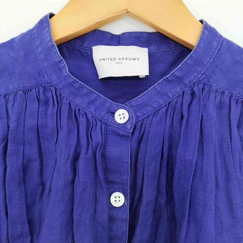 ユナイテッドアローズ UNITED ARROWS UWSC ラミー ボリューム キャップスリーブブラウス レディース