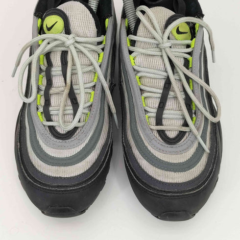 ナイキ NIKE AIR MAX 97 PURE PLATINUM VOLT-BLACK WHITE エアマックス メンズ JPN:26.5