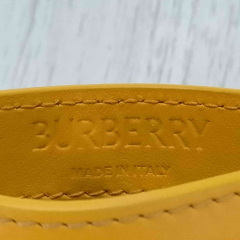 バーバリー BURBERRY Sandon Check Fabric and Leather Card Holder メンズ