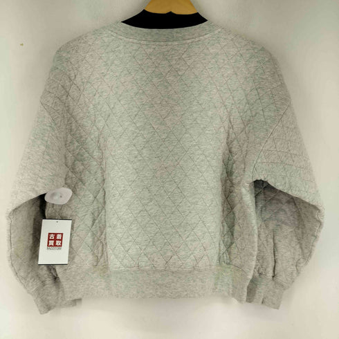 チャンピオン Champion キルティングクルーネックスウェット レディース JPN:M