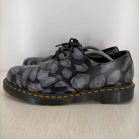 ドクターマーチン Dr.Martens 1461 3 ホール シューズ レオパードプリント メンズ UK10