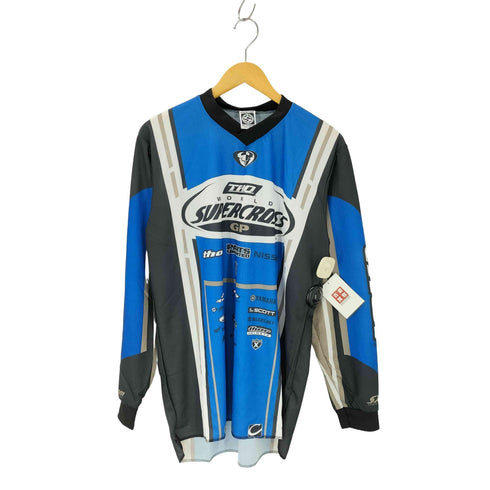 THOR USA製 企業ロゴ レーシングシャツ モトクロスシャツ メンズ import:L