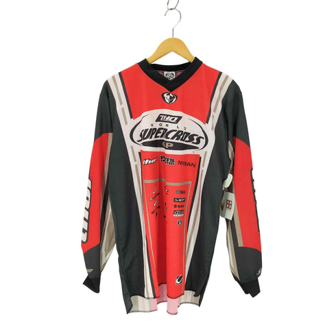 THOR USA製 企業ロゴ レーシングシャツ モトクロスシャツ メンズ import:XL