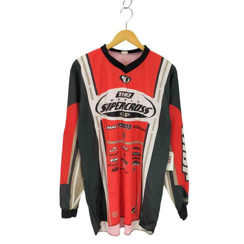 THOR USA製 企業ロゴ レーシングシャツ モトクロスシャツ メンズ import:XL