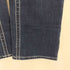MISS ME JEANS ステッチ クロス リベット ローライズ ブーツカット デニム パンツ Y2K レディース 26