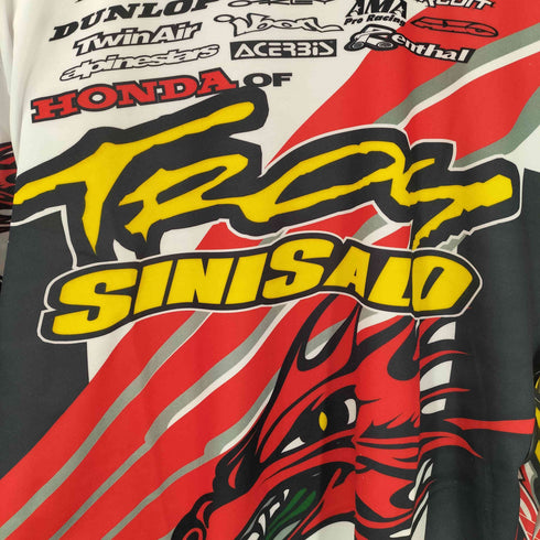 SINISALO レーシングシャツ モトクロスシャツ メンズ import:L