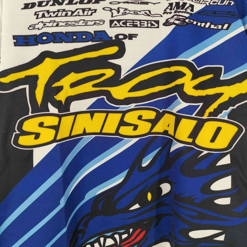 SINISALO レーシングシャツ モトクロスシャツ メンズ import:L