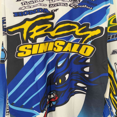 SINISALO レーシングシャツ モトクロスシャツ メンズ import:L