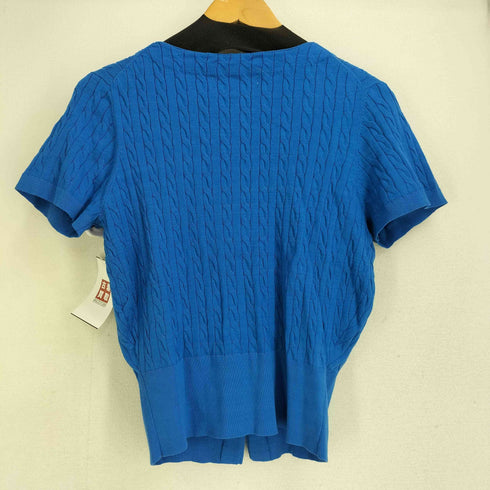 GENERAL IDEA Tencel V-neck Cable Cardigan レディース S