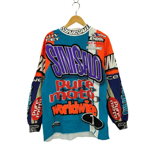 SINISALO レーシングシャツ モトクロスシャツ メンズ import:L