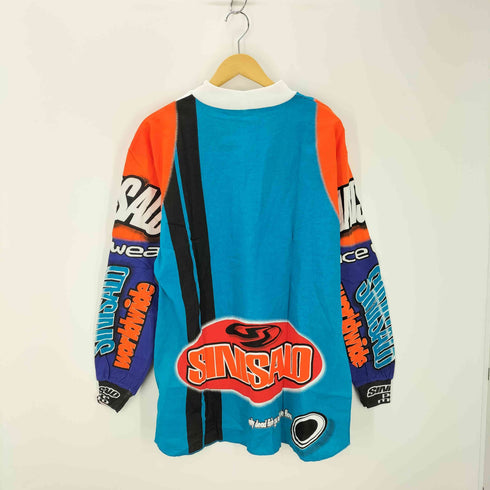 SINISALO レーシングシャツ モトクロスシャツ メンズ import:L