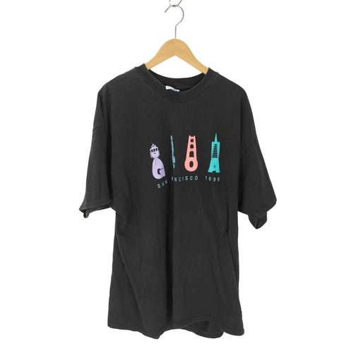 ヘインズ Hanes 90S プリントクルーネックTシャツ メンズ JPN:XXL