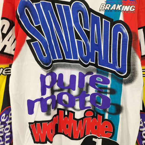 SINISALO レーシングシャツ モトクロスシャツ メンズ import:L