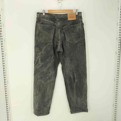 リーバイス Levis 505 刻印378 先染 ブラック デニムパンツ メンズ 38 32