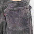 リーバイス Levis 505 刻印378 先染 ブラック デニムパンツ メンズ 38 32