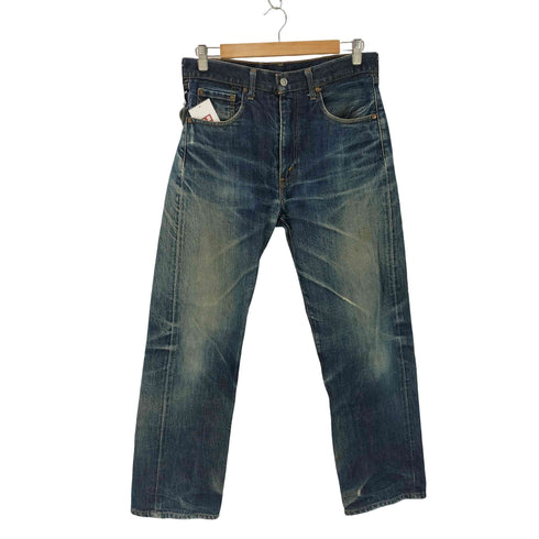 リーバイス Levis 80S 89年製 ボタン裏J22 日本製 赤耳 BIGE 502 メンズ 32/34