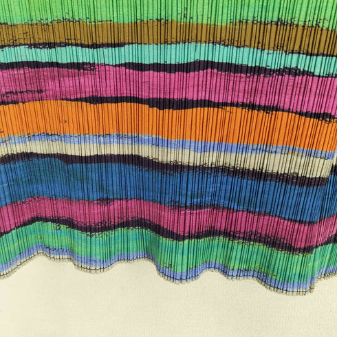 プリーツプリーズイッセイミヤケ PLEATS PLEASE ISSEY MIYAKE 16aw 民族柄 マルチカラー プリーツタイトスカート レディース 1