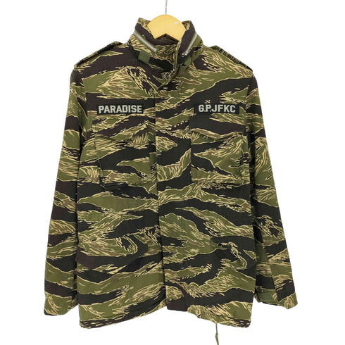 ワコマリア WACKO MARIA composition タイガーカモ M65 ミリタリージャケット 裏地レオパード メンズ JPN:S