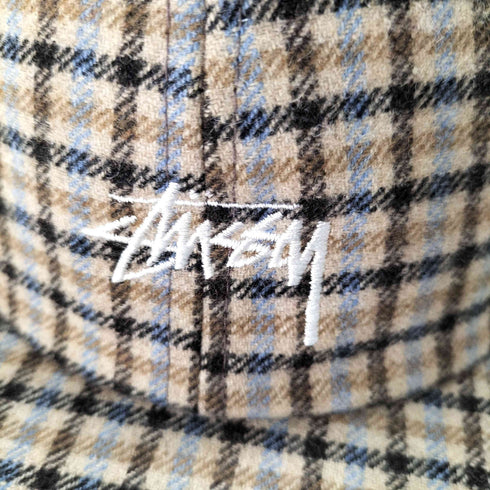 ステューシー Stussy Wool Plaid Flap Cap メンズ S/M