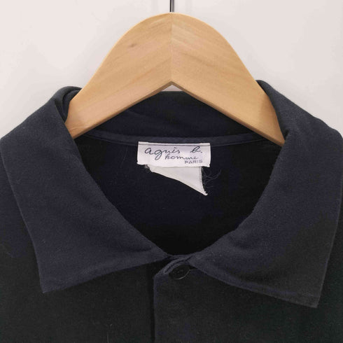 アニエスベーオム Agnes b.homme トカゲ刺しゅう 襟付き カットソー メンズ