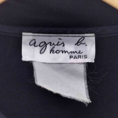 アニエスベーオム Agnes b.homme トカゲ刺しゅう 襟付き カットソー メンズ