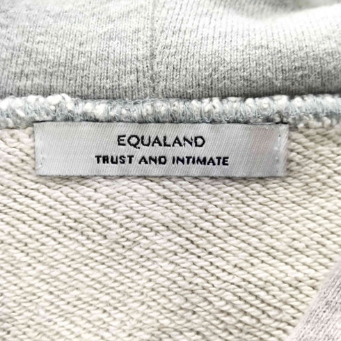 EQUALAND TRUST AND INTIMATE 無地 プルオーバーパーカー メンズ