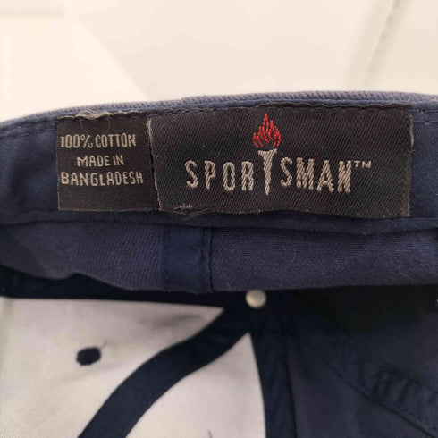 SPORTSMAN}フロント刺繍 6パネルキャップ メンズ