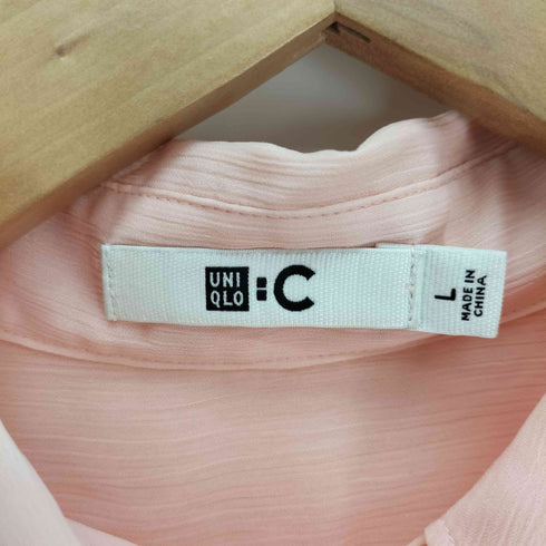 ユニクロシー UNIQLO:C 24SS シアー ボリューム ブラウス レディース JPN:L