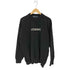 コムデギャルソンオム COMME des GARCONS HOMME 23SS エステル綿天竺インターシャ CREW KNIT ロゴニット メンズ JPN:L