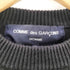 コムデギャルソンオム COMME des GARCONS HOMME 23SS エステル綿天竺インターシャ CREW KNIT ロゴニット メンズ JPN:L