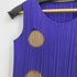プリーツプリーズイッセイミヤケ PLEATS PLEASE ISSEY MIYAKE 16aw プリーツドット 穴あき ノースリーブワンピース レディース 2